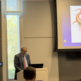 Dr. Henry Brem, M.D.  Johns Hopkins University Developing New Therapies for Brain Tumors Dr. Brem discussed innovative therapeutic strategies aimed at advancing new treatment options for brain tumor patients through translational research.