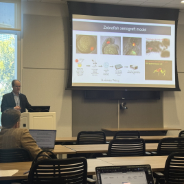 Charles Eberhart, M.D., Ph.D.  Johns Hopkins Medicine Targeting miRNA-Mediated Senescence in Pediatric Low-Grade Gliomas Dr. Eberhart discussed microRNA-driven pathways and their potential as therapeutic targets in pediatric brain tumors.