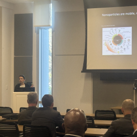 Rachael Sirianni, Ph.D., MS, MSE, BSE  University of Massachusetts Innovation in CNS Drug Delivery: Harnessing Cerebrospinal Fluid Hydrodynamics Dr. Sirianni discussed engineering-based advances designed to optimize therapeutic delivery within the CNS.