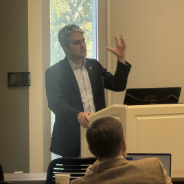 Elias Sayour, M.D., Ph.D.  University of Florida Therapeutic mRNA Cancer Vaccines Dr. Sayour presented cutting-edge research on mRNA vaccine platforms for cancer treatment.