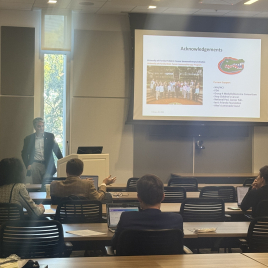 Elias Sayour, M.D., Ph.D.  University of Florida Therapeutic mRNA Cancer Vaccines Dr. Sayour presented cutting-edge research on mRNA vaccine platforms for cancer treatment.